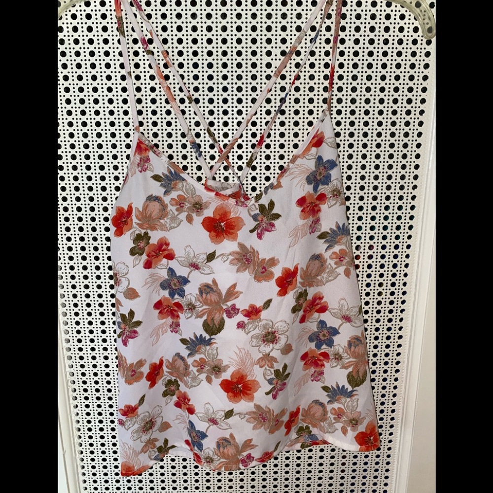 Hollister Floral Tank